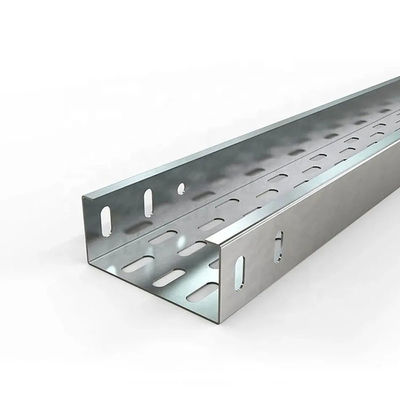 Khay cáp mạ kẽm nhúng nóng có thể tùy chỉnh Bảo vệ cáp Kim loại Trunking điện