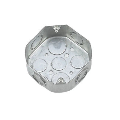Hộp nối điện kim loại chịu thời tiết OEM có đáy che giấu