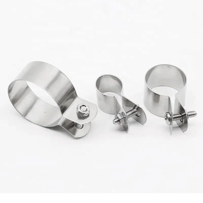 Dây đeo ống mạ kẽm 2 lỗ không gỉ Kẹp móc treo ống điện OEM
