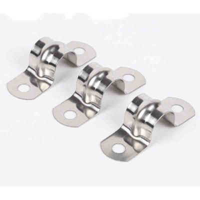 Kẹp yên ngựa bằng thép mạ kẽm OEM Gia công dập Chống mài mòn