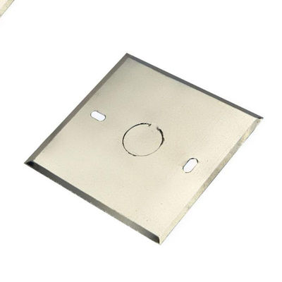 Tấm che hộp điện chống ăn mòn hình vuông Thép không gỉ kim loại cho bài viết đầu cuối